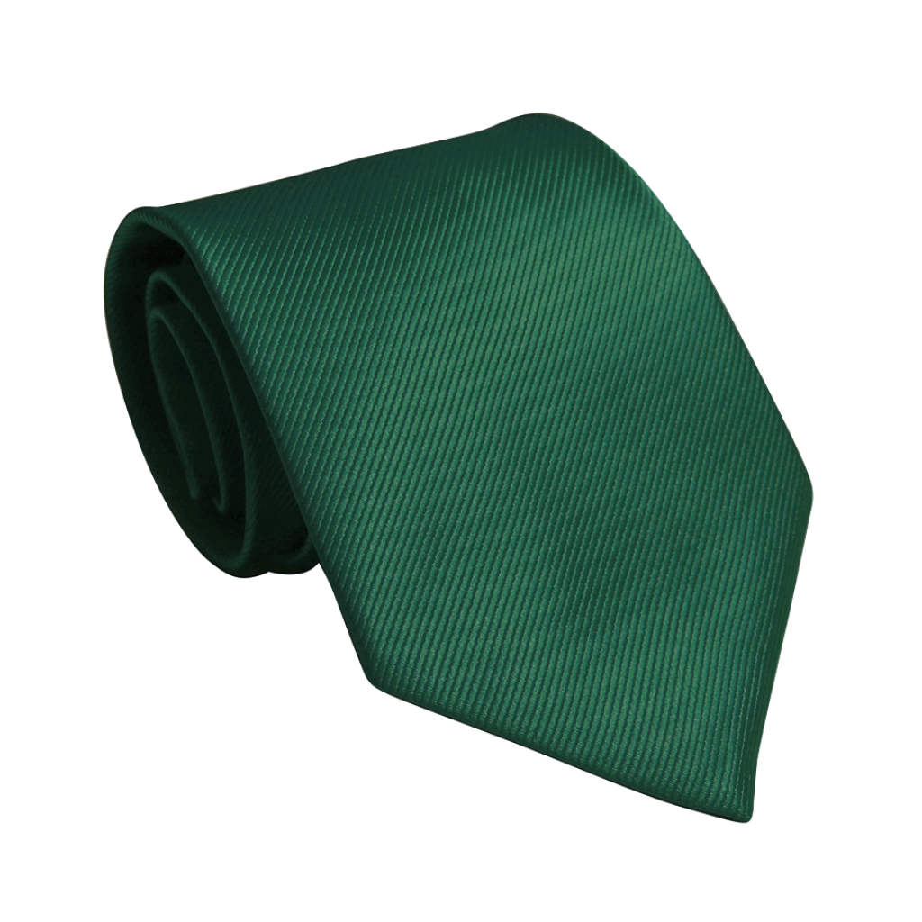 Corbata verde oliva oscuro